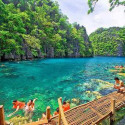 Blue lagoon, Philippines