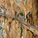 One of The Most Dangerous Walkway in the World El Caminito del Rey, Spain