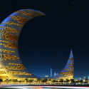 Crescent Moon Tower Design , Dubai , UAE