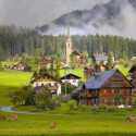 Gosau Village , Austria