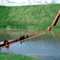 Amazingly Splits Water, Moses Bridge, The Netherlands
