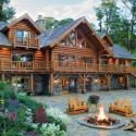 Beautiful Dream Log Cabin