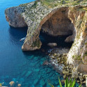 The Blue Grotto in Malta