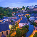 Luxembourg City at Twilight