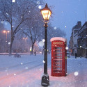 Snowy Night, Oxford, England