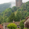 Chateau d'Anjony, Auvergne, France