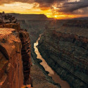 Sunrise at Toroweap, Grand Canyon National Park, Arizona, USA