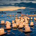 Floating Lantern Festival, Honolulu, Hawaii, USA