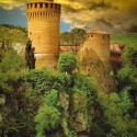 Medieval Fortress of Brisighella, Emilia Romagna, Italy
