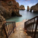 Steps to the Sea, Algarve, Portugal