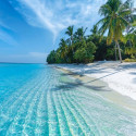 A perfect beach of Maldives
