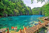 Blue lagoon, Philippines