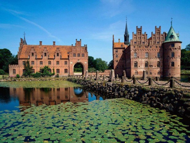 Egeskov Castle, Copenhagen, Denmark