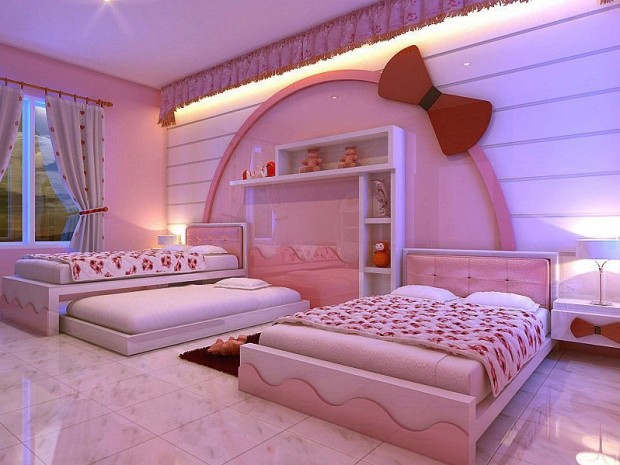 Hello Kitty Bedroom's