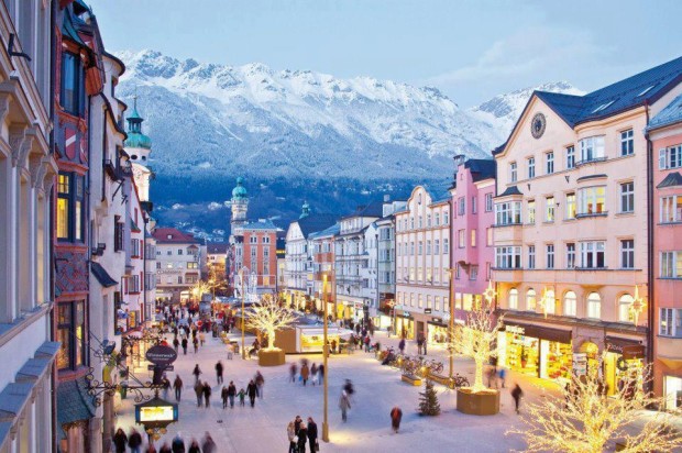 Maria-Theresien Strasse, Innsbruck, Austria
