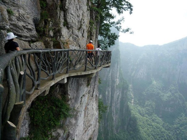 Cliffside Steps, Hunan, China
