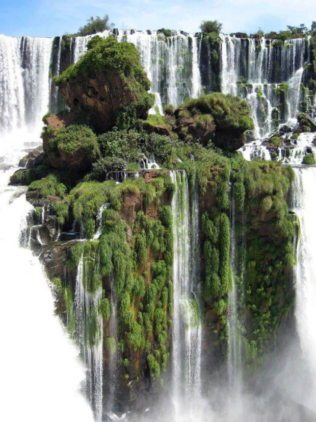 Iguazu Falls , Border of Argentina & Brazil