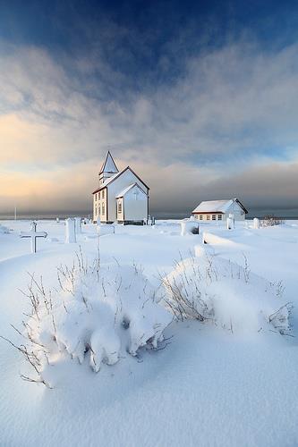 Cold and snowy Iceland