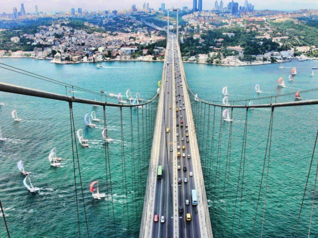 Istanbul Bridge, Turkey