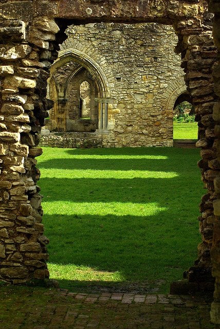 Netley Abbey, Southampton in Hampshire, England