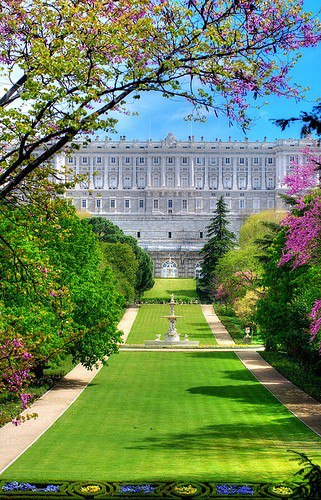 The Palacio Real de Madrid , Spain