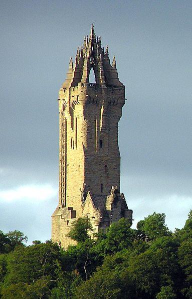 The Wallace Monument near Stirling, Scotland