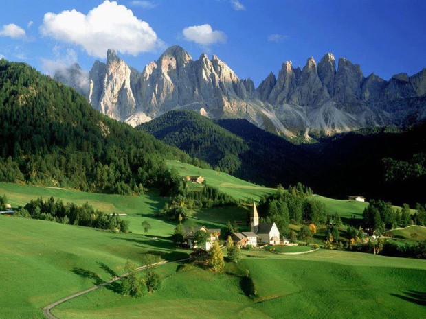 Val di Funes , Dolomites , Italy
