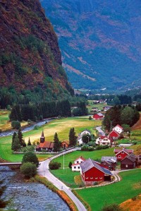 Wonderful Village in Sweden