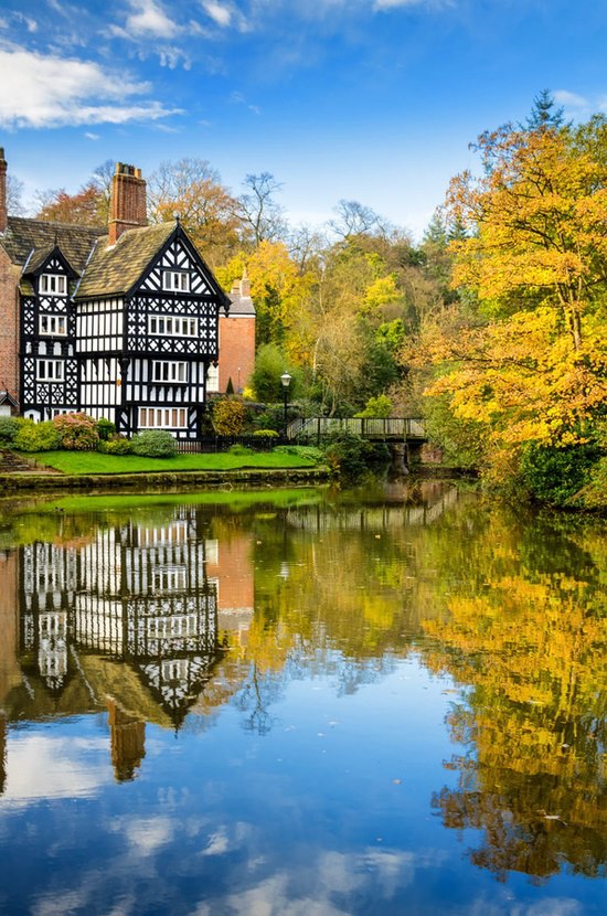 Autumn in Worsley, Greater Manchester, England
