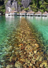 Breakwater , Miniloc Island , El Nido , Philippines
