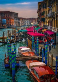 Grand Canal , Venice , Italy