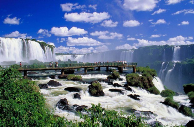 Iguassu falls , Brazil