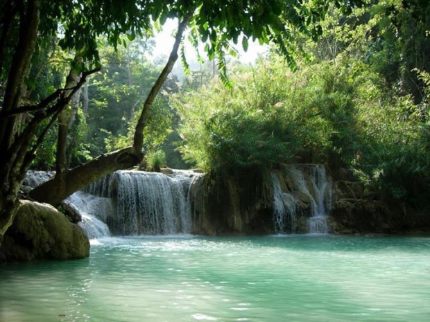 Kouang Si Waterfalls , Laos