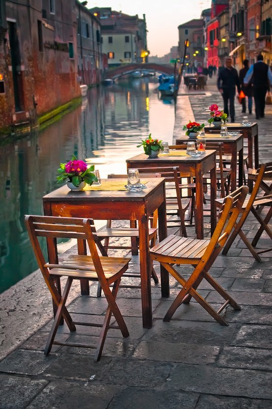 The Canal in Venice, Italy