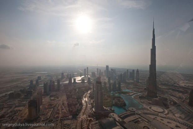 Trip By Plane in the Sky of Dubai, UAE