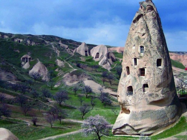 Underground Cities in Cappadocia , Turkey