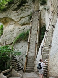 Going Up, Shaanxi Province, China