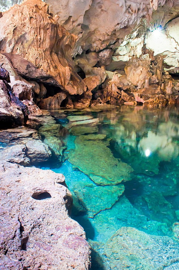 Hinagdanan Cave, Panglao, Bohol, Philippines