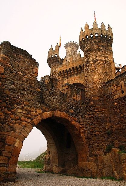 Ponferrada Castle, Galicia, Spain