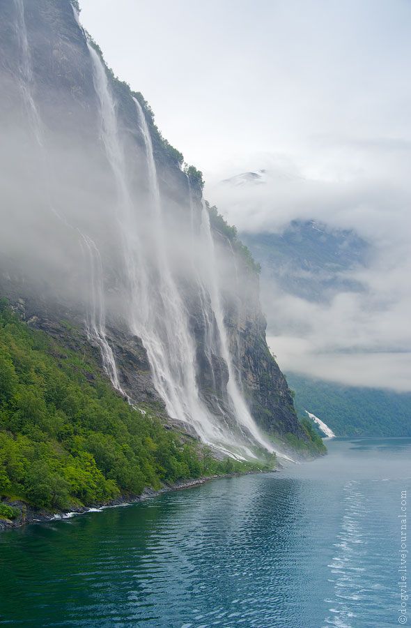Seven Sisters Waterfalls, Geiranger, Norway