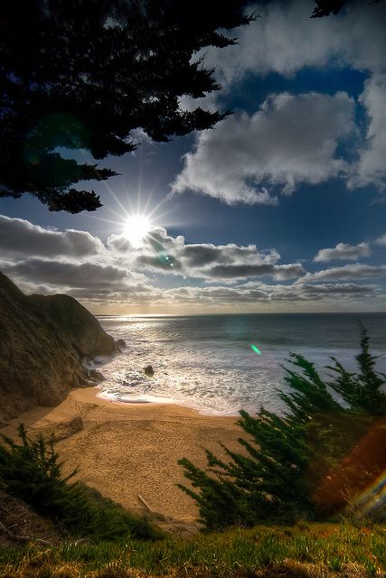 Gray Whale Cove, San Francisco area, California, USA