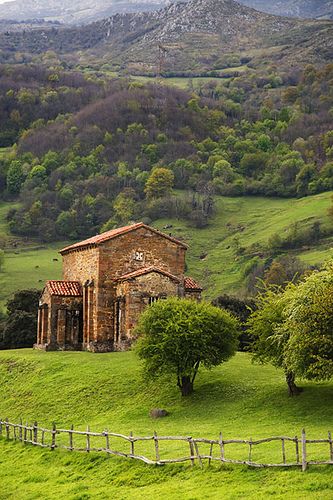 Santa Cristina de Lena, Asturias, Spain