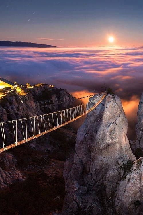 Mount Ai-Petri at Night, Crimea, Ukraine