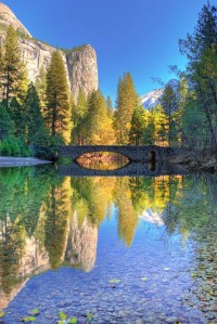 Autumn Reflection, Yosemite National Park, California, USA