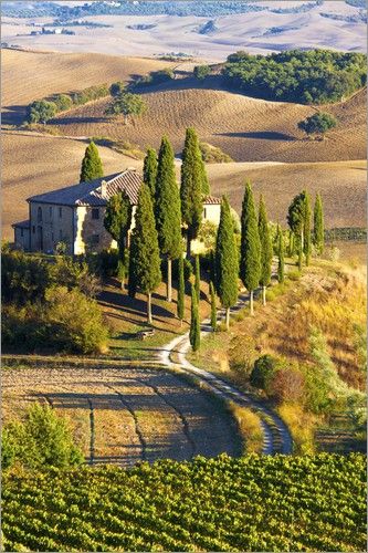 Belvedere Haus in San Quirico, Tuscany, Italy