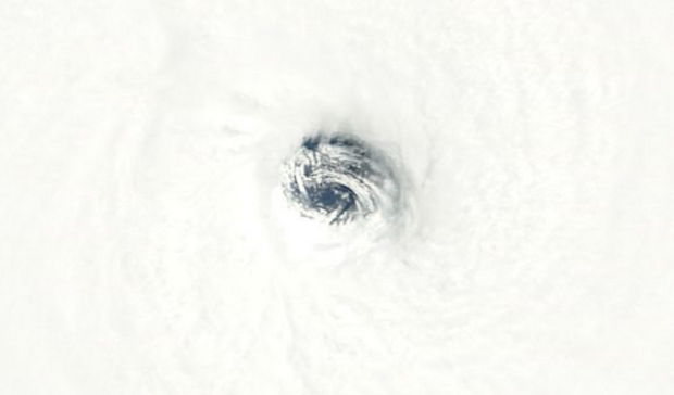 Exciting scenes from space to eye Hurricane Helene