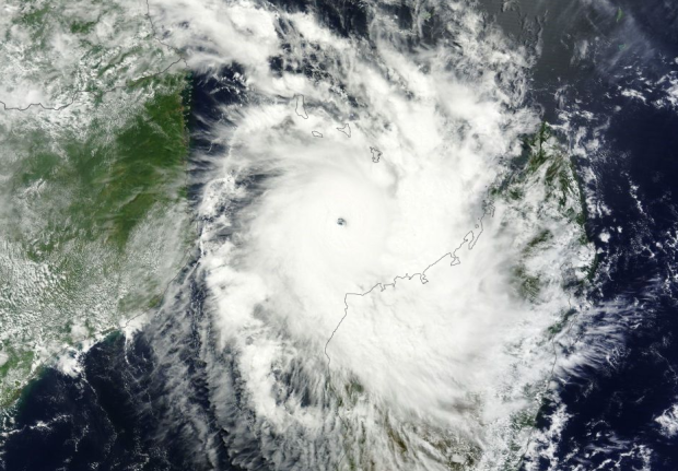 Exciting scenes from space to eye Hurricane Helene