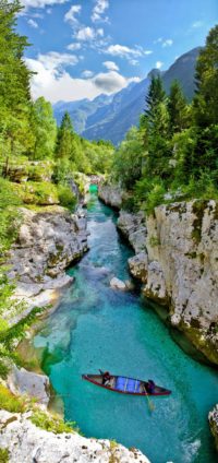 Emerald river, Soča, Slovenia