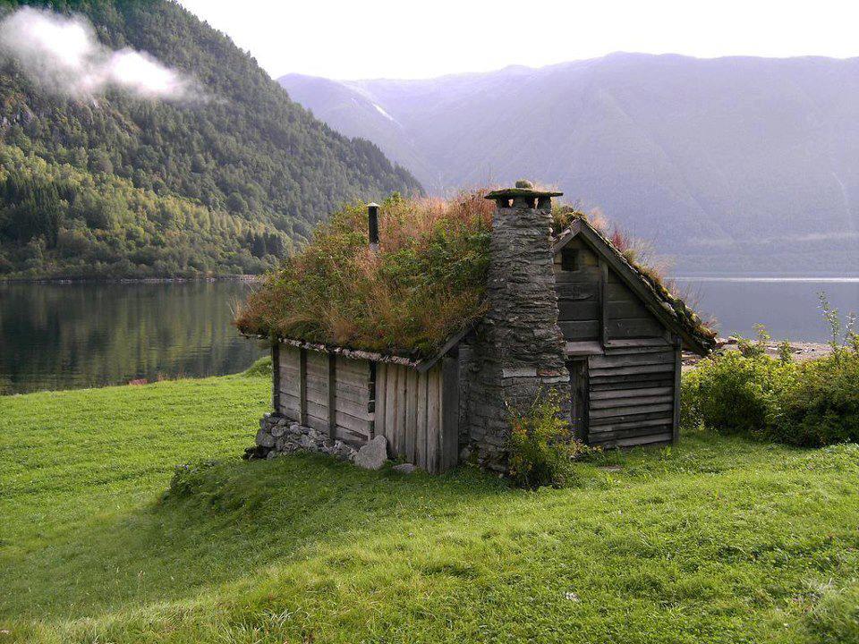 Grass Roof House, Norway