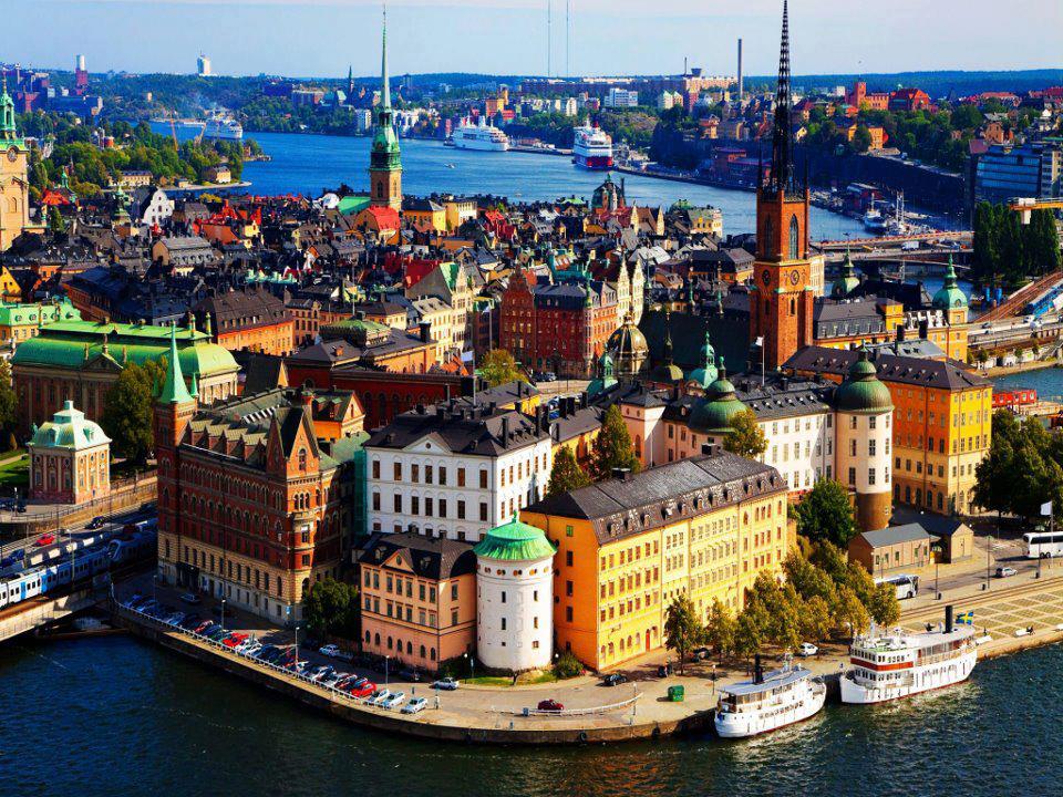 Colorful Stockholm, Sweden